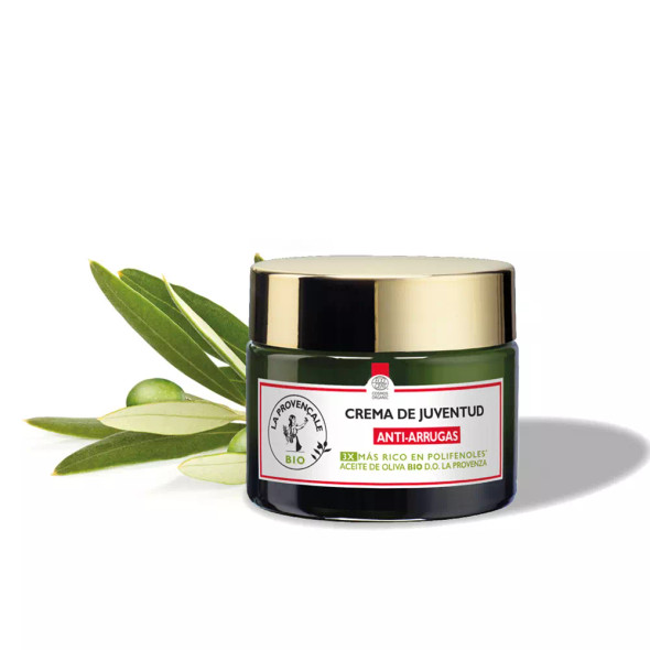 La Provencale Bio CREMA DE JUVENTUD BIO anti-arrugas x3 Anti aging cream & anti wrinkle treatment