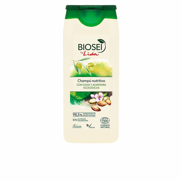 Lida BIOSEI OLIVA & ALMENDRAS ECOCERT champU Moisturizing shampoo