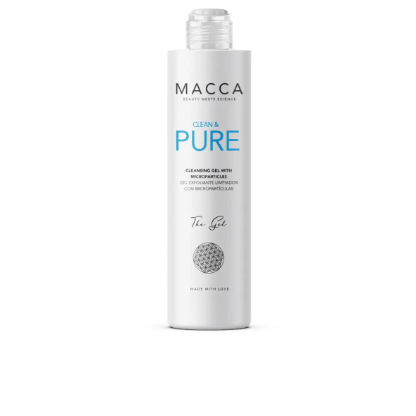 Macca CLEAN & PURE cleansing gel with microparticles Face scrub - exfoliator - Facial cleanser