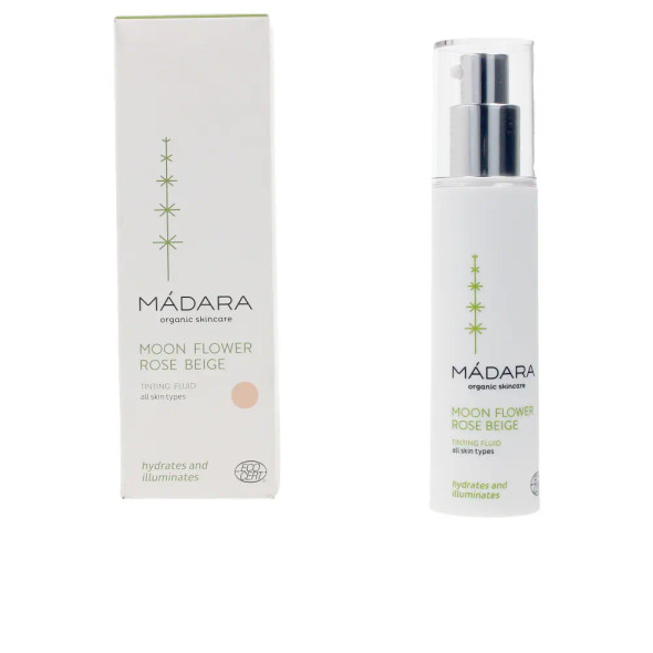 Madara Organic Skincare MOON FLOWER tinting fluid Face moisturizer - Antioxidant treatment cream