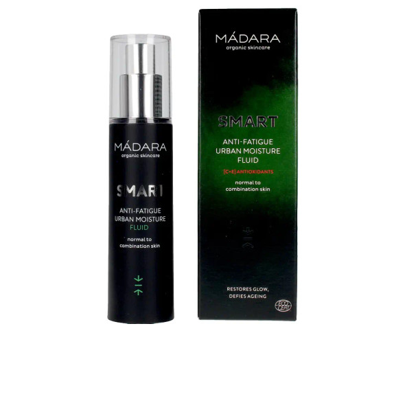Madara Organic Skincare SMART anti-fatigue urban moisture fluid Face moisturizer - Anti aging cream & anti wrinkle treatment
