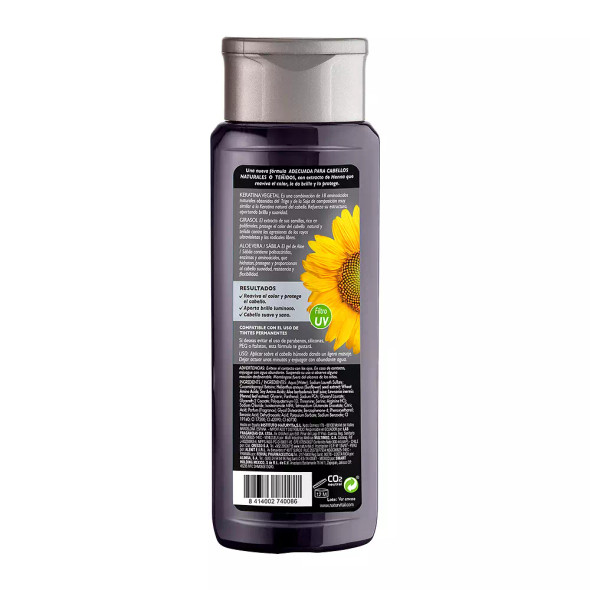 Naturvital CHAMPU COLOURSAFE negro Colorcare shampoo