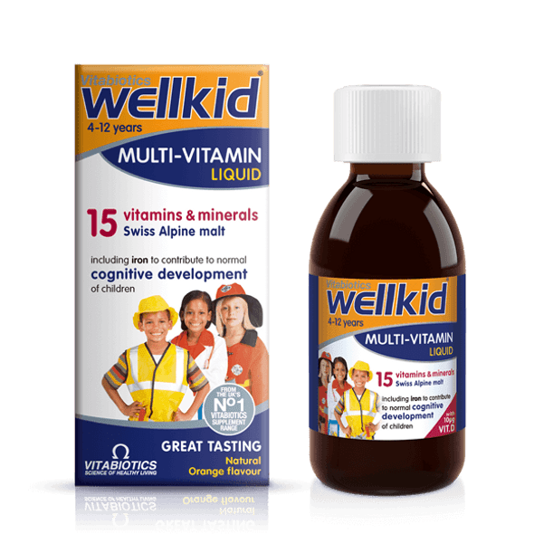 Vitabiotics Wellkid Multi-vitamin Liquid 150ml