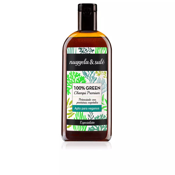 Nuggela & SulE 100% GREEN champU apto veganos Volumizing shampoo - Moisturizing shampoo