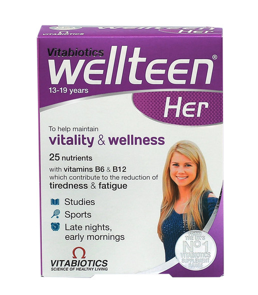 Vitabiotics Wellteen Her Tablets 30S