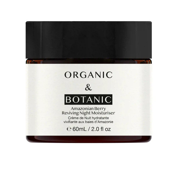 Organic & Botanic AMAZONIAN BERRY reviving night moisturiser Face moisturizer Anti aging cream & anti wrinkle treatment