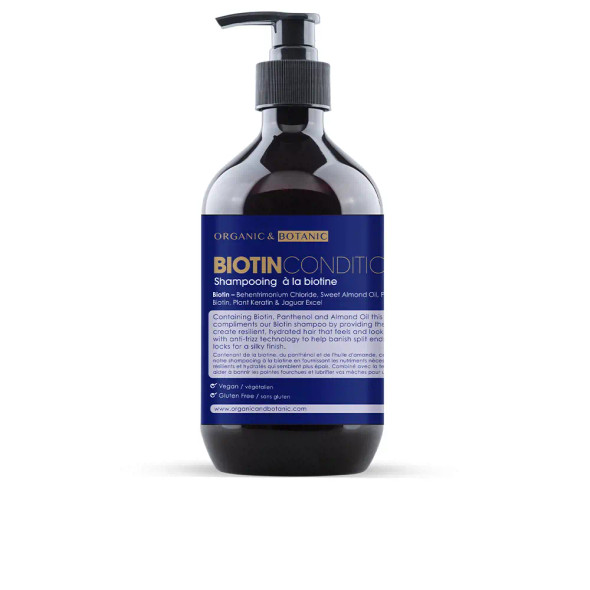 Organic & Botanic OB BIOTIN conditioner Anti frizz hair products