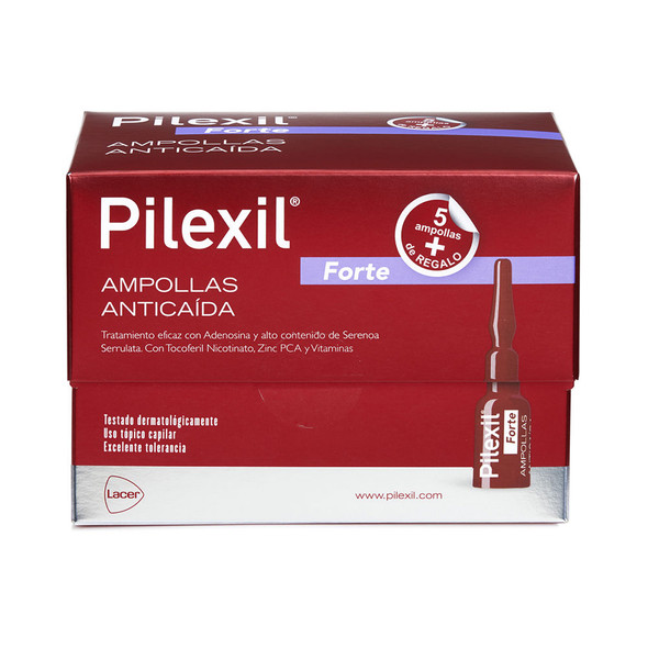 Pilexil PILEXIL FORTE AMPOLLAS anticaIda p Hair loss treatment