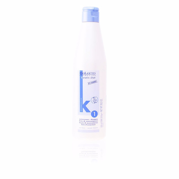 Salerm KERATIN SHOT maintenance shampoo Shampoo for shiny hair - Anti frizz shampoo