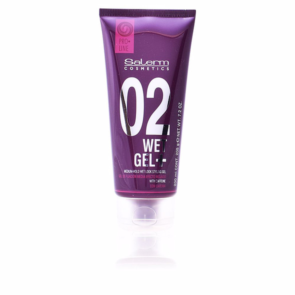 Salerm WET GEL+ medium hold wet look styling gel Hair styling product