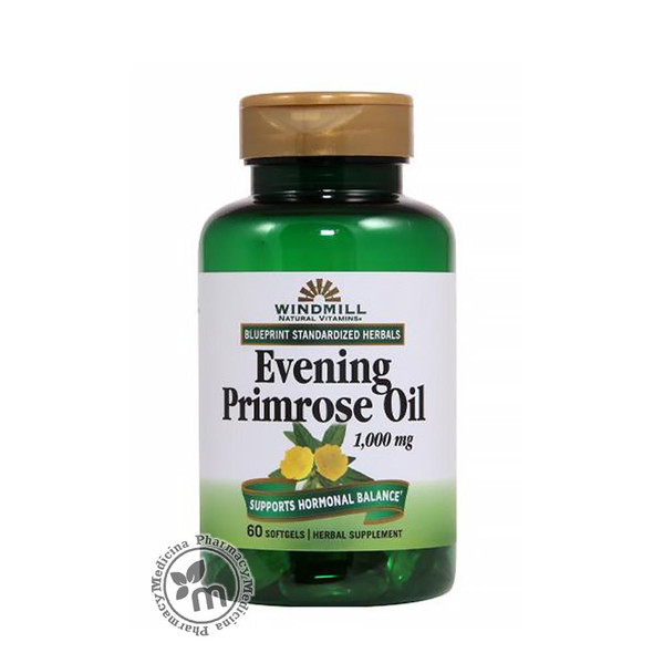 Windmill Evening Primrose Oil 1000mg Softgel 60s