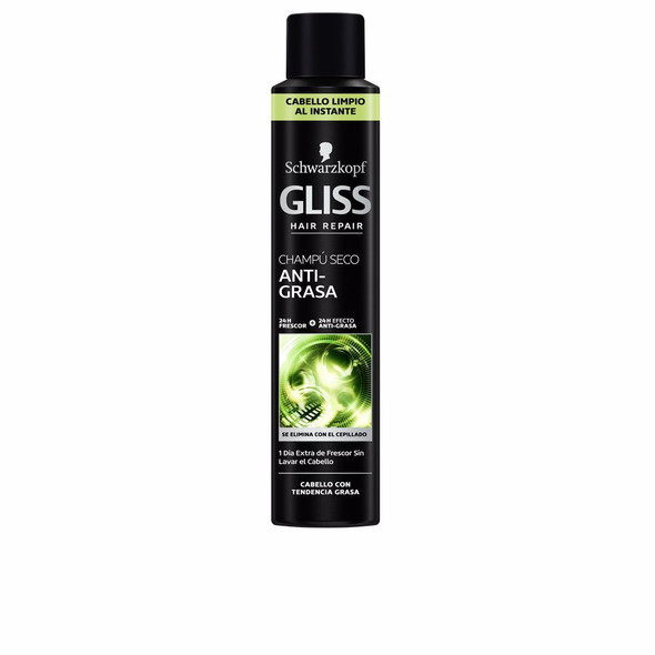 Schwarzkopf Mass Market GLISS champU en seco cabello graso Hair loss shampoo - Dry shampoo