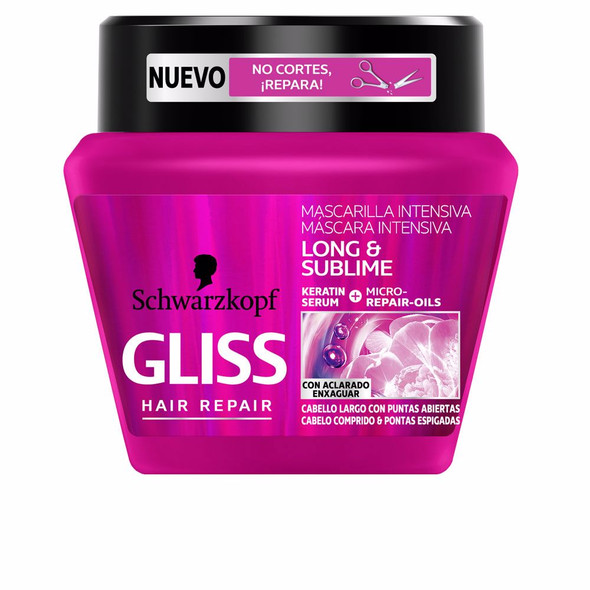 Schwarzkopf Mass Market GLISS LONG & SUBLIME mascarilla Hair mask for damaged hair
