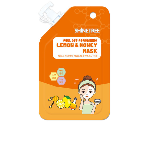 Shinetree LEMON & HONEY peel off refreshing mask Face mask