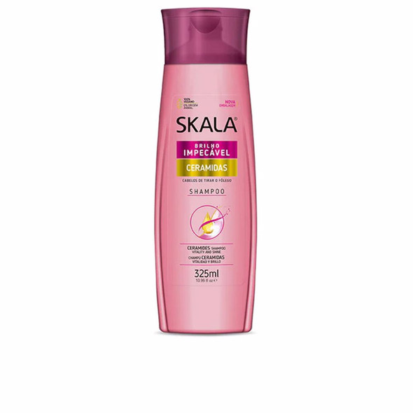 Skala CHAMPU ceramidas Shampoo for shiny hair - Anti frizz shampoo - Hair loss shampoo - Moisturizing shampoo
