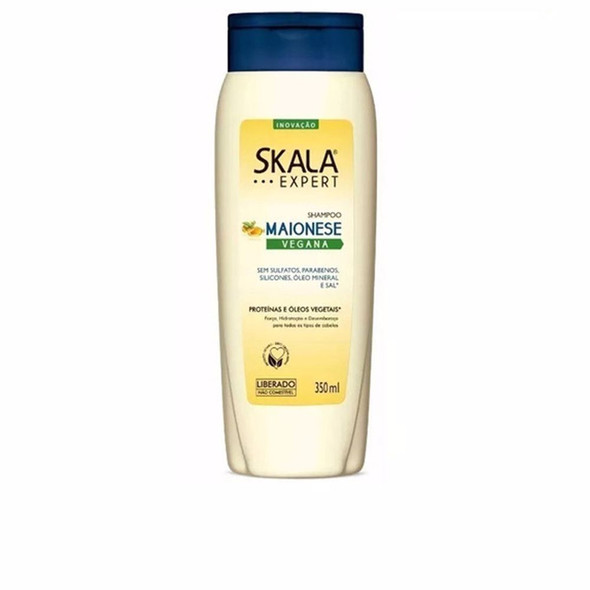 Skala CHAMPU mayonesa capilar vegana Shampoo for shiny hair - Hair loss shampoo - Moisturizing shampoo