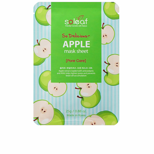 Soleaf APPLE pore case so delicious mask sheet Face mask