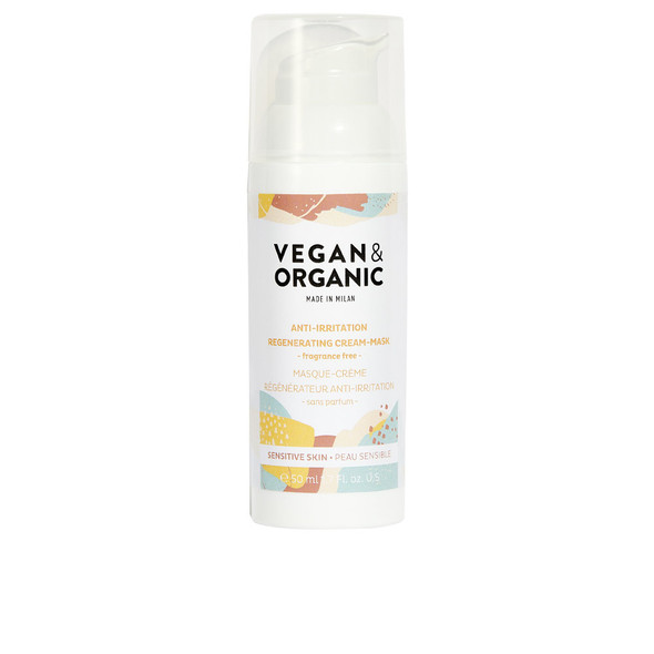 Vegan & Organic ANTI-IRRITATION REGENERATING cream-mask sensitive skin Face mask