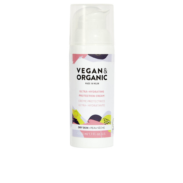 Vegan & Organic ULTRA-HYDRATING PROTECTION cream dry skin Face moisturizer