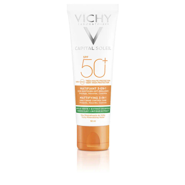 Vichy Laboratoires CAPITAL SOLEIL matifiant 3-en-1 SPF50+ Matifying Treatment Cream