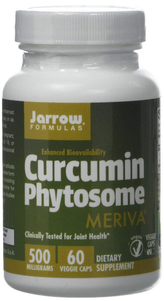 Jarrow Formulas Curcumin Phytosome (Meriva), 500mg, 60 Capsules