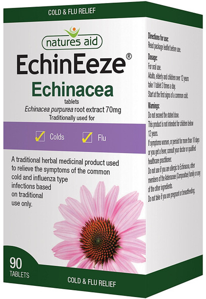Natures Aid Echineeze 90 Tablets (Pack Of 3)