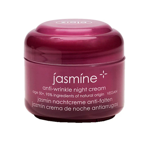 Ziaja JAZMIN crema facial de noche antiarrugas Anti aging cream & anti wrinkle treatment