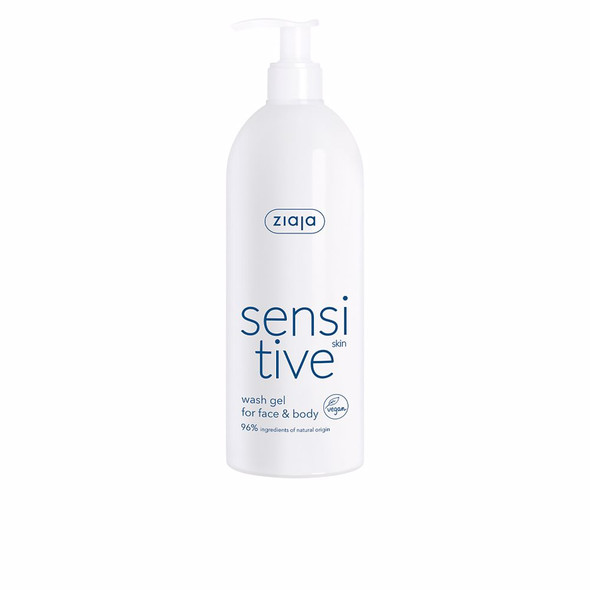 Ziaja SENSITVE gel limpiador rostro y cuerpo para pieles sensible Facial cleanser