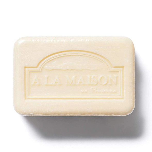 A LA MAISON Rose Lilac Bar Soap - Triple French Milled Natural Moisturizing Hand Soap Bar (1 Bar of Soap, 8.8 oz)