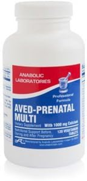Anabolic Laboratories AVED-PRENATAL MULTI TAB 120 Tablets