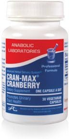 Anabolic Laboratories, Cran-max Cranberry Formula, 500mg, 30 Caps