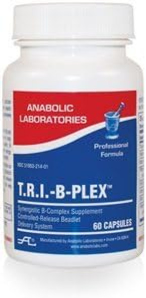 Anabolic Laboratories, TRI B Plex B Complex Formula, 60 Beadlet Caps