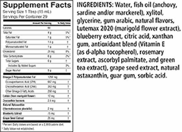 Barlean's Organic Oils Eye Remedy™ Swirl Tangerine Smoothie
