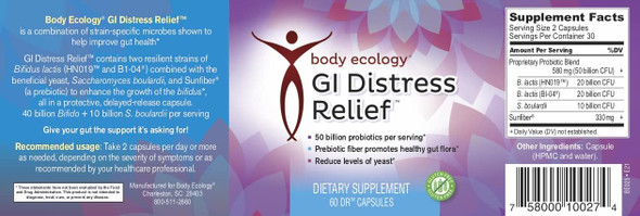 Body Ecology GI Distress Relief