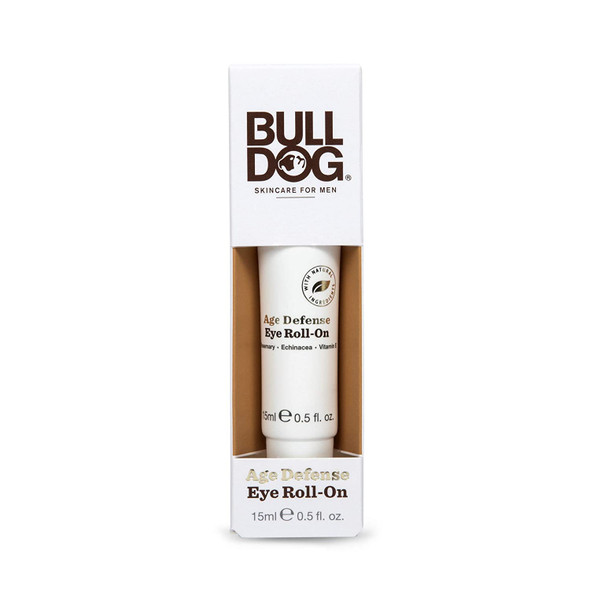 Bulldog Mens Skincare and Grooming Age Defense Eye Roll On, 0.5 Ounces