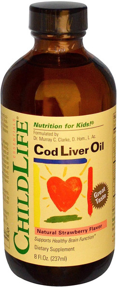 ChildLife Essentials Oil Cod Liver Liq for Infants, Babys, Kids, Toddlers, Children, and Teens