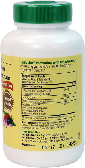 ChildLife Essentials Probiotics with Colostrum - 90 ct