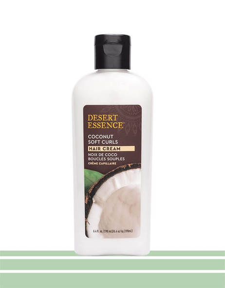 Desert Essence Hair Cream Sft Crl Cocnut 6.4 Fz