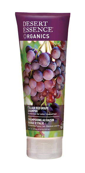 Desert Essence Shampoo Ital Red Grape Og, 2 pack