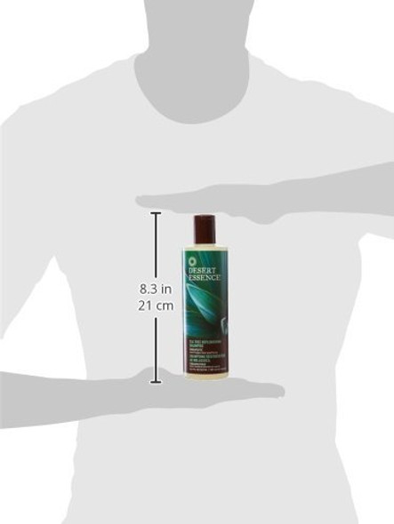 Desert Essence Tea Tree Daily Replenishing Shampoo, 12 Ounce - 6 per case.
