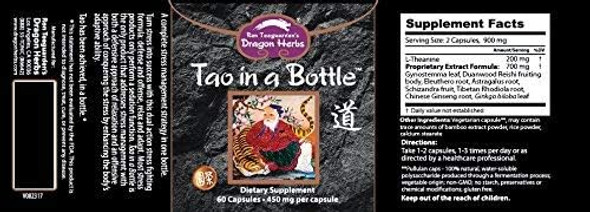 Dragon Herbs - Tao in a Bottle - Dietary Supplement - 60 Capsules - 450 mg