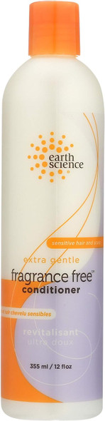 Earth Science Fragrance Free Conditioner, Paraben Free, Vegan, 12 Fluid Ounce (Pack Of 1)