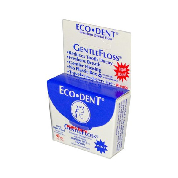 Eco-Dent GentleFloss Mint, 40 yd