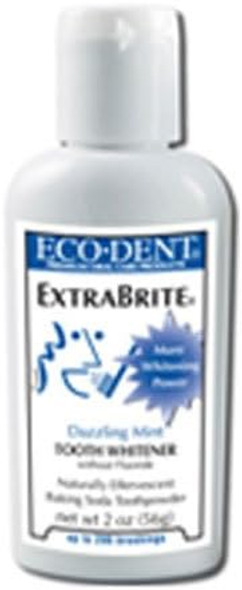 Eco-Dent Toothpowder, ExtraBrite No Fluoride 2 Oz (Pack of 5)