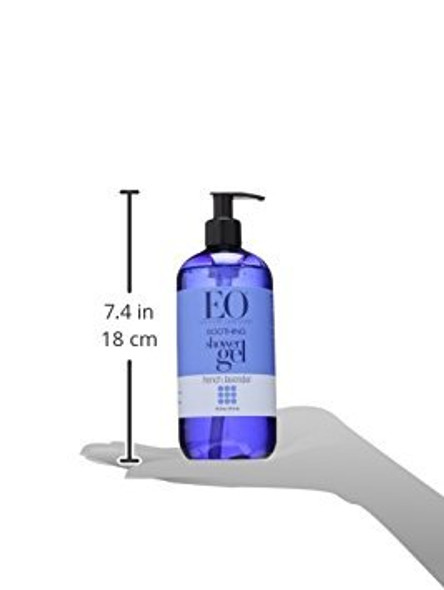 EO Skin-Conditioning Shower Gel - French Lavender - 16 Ounces (090740)