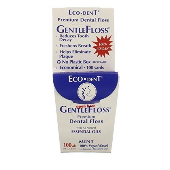 Floss-Mint Gentle - 100 Yard - Floss ( Value Bulk Multi-pack) by ECO-DENT