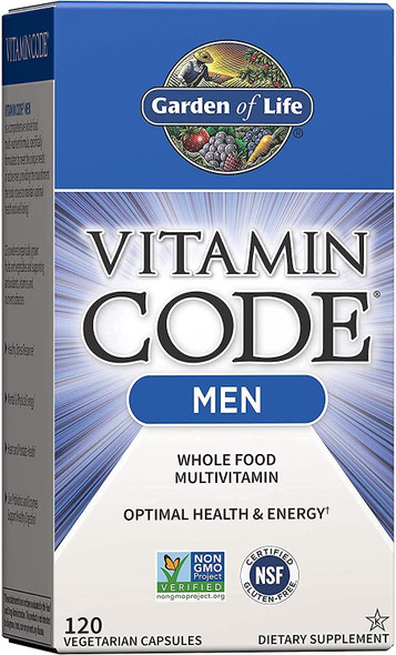 Vitamin Code Men - 120 Caps By Garden Of Life Mm