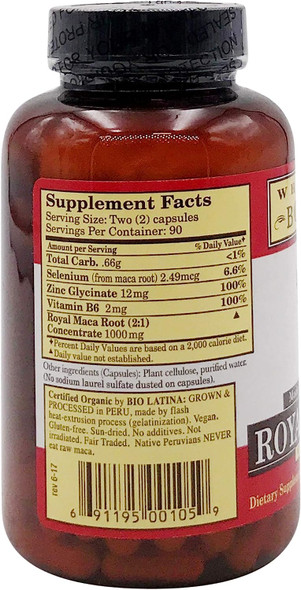 Whole World Botanicals, Maca for Men, 180 Capsules