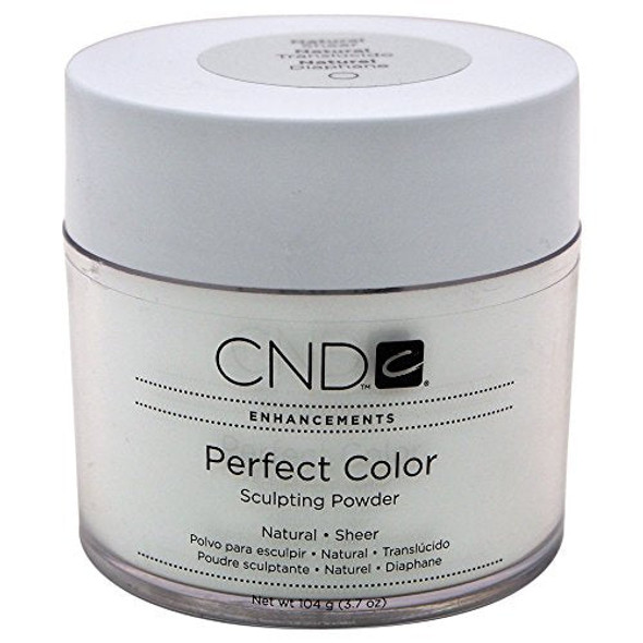 Creative Nail Perfect Color Sheer Powder False Nails Natural 3.7 Ounce