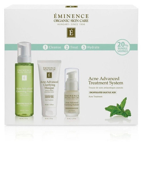 Eminence Organic Skin Care Acne Advanced Treatment System